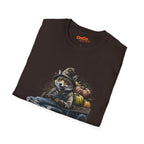 Rustic Fox Driving Vintage Truck T-Shirt