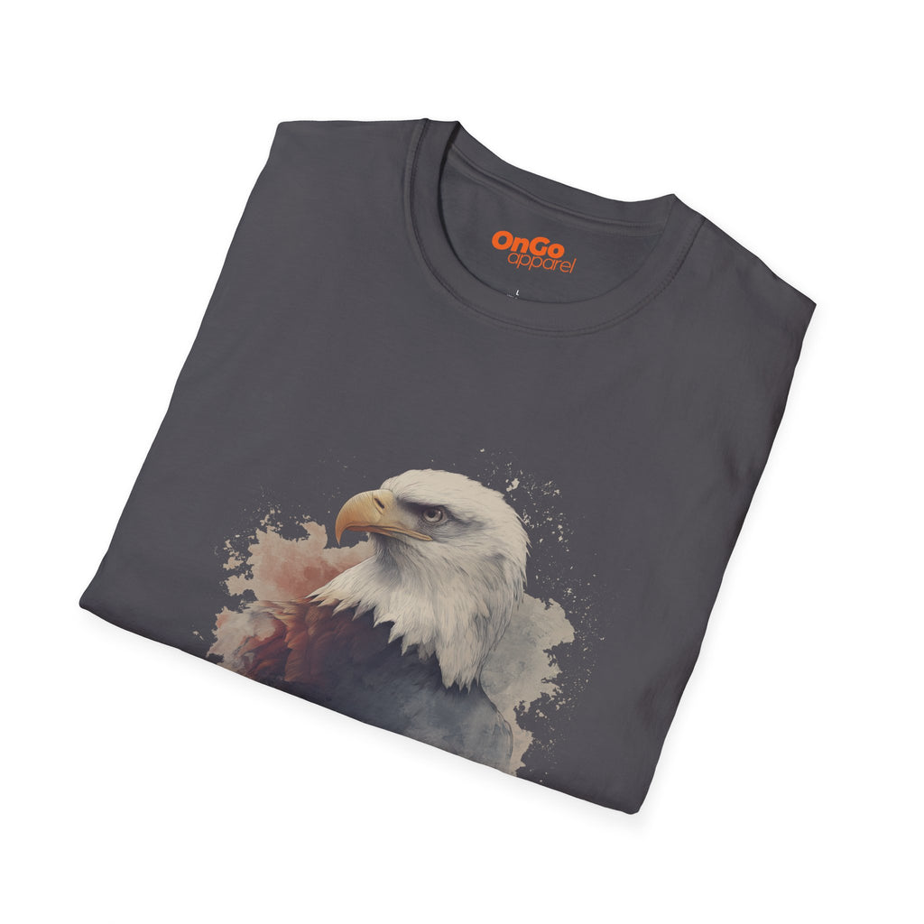 Bald Eagle Artistic Print T-Shirt