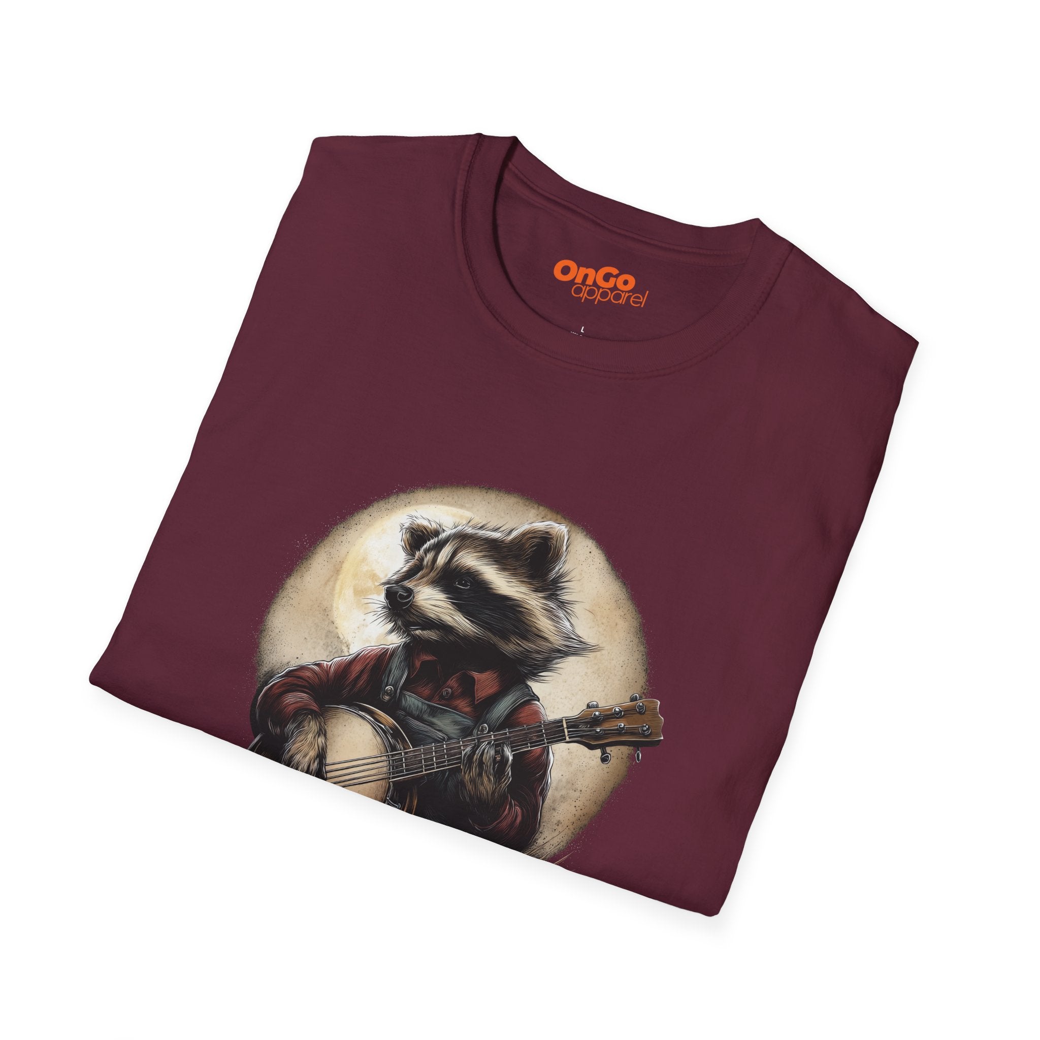 Raccoon Banjo Player T-Shirt