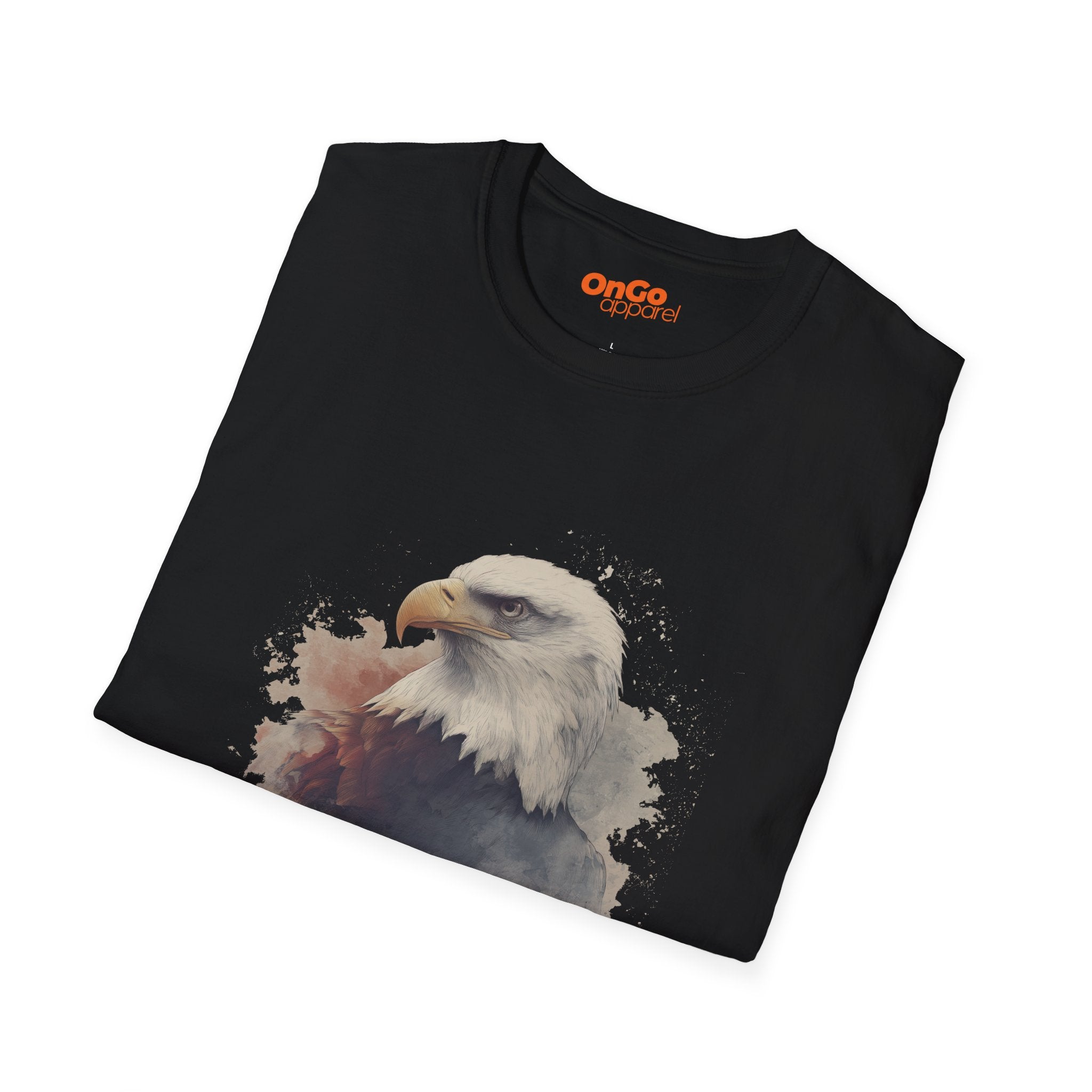 Bald Eagle Artistic Print T-Shirt