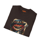 Pumpkin and Guitar Graphic T-shirt