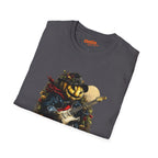 Pumpkin Guitarist T-Shirt with Creative Design