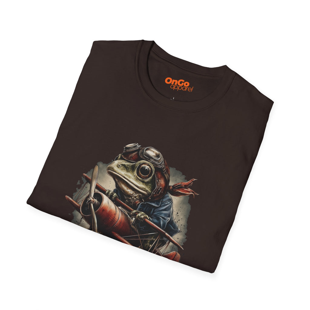 Frog Aviator Graphic T-Shirt