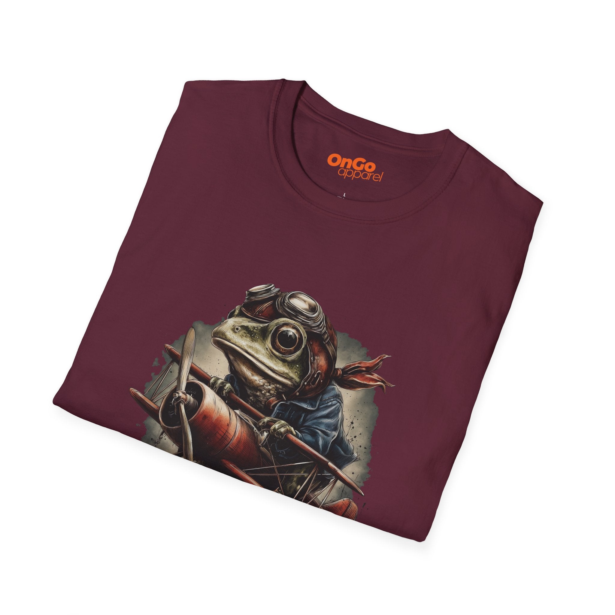 Frog Aviator Graphic T-Shirt