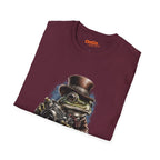 Steampunk Frog T-Shirt with Vintage Camera