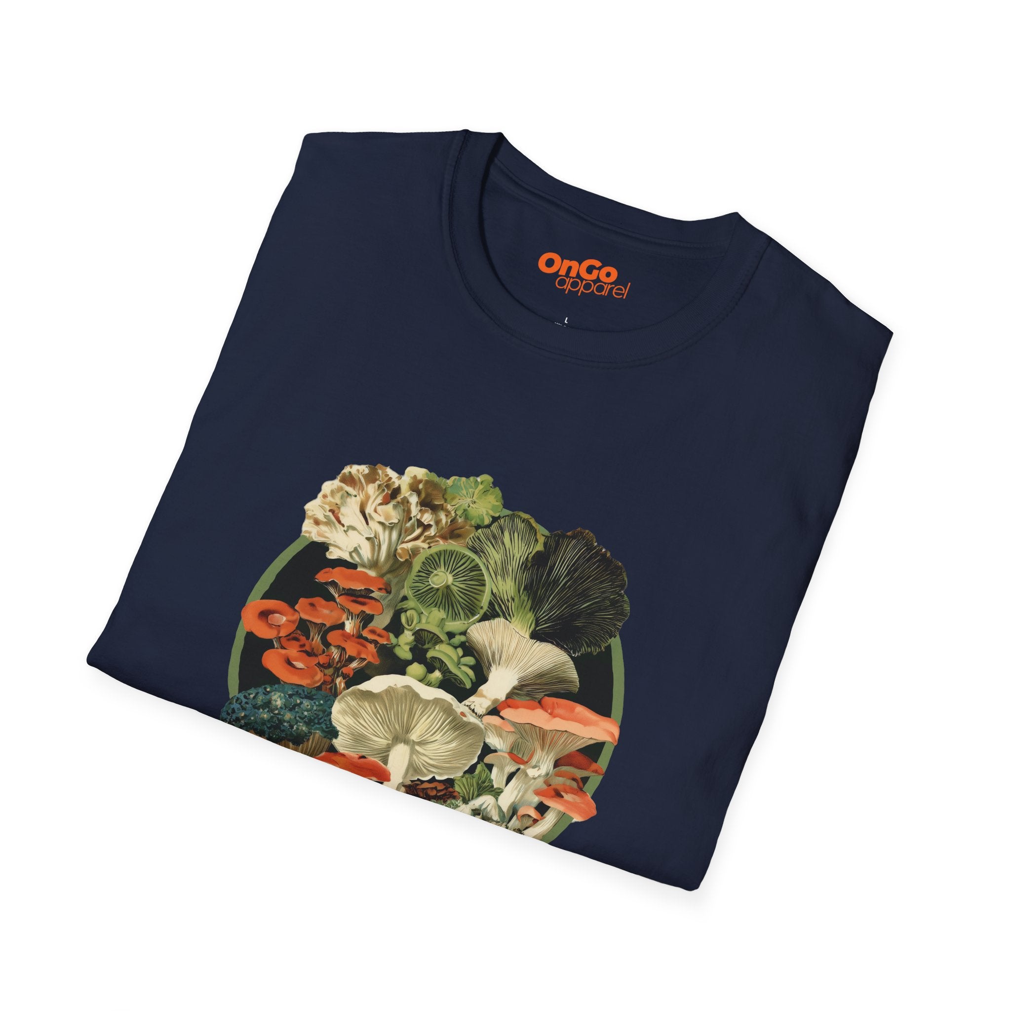 Vintage Mushroom Circle T-Shirt