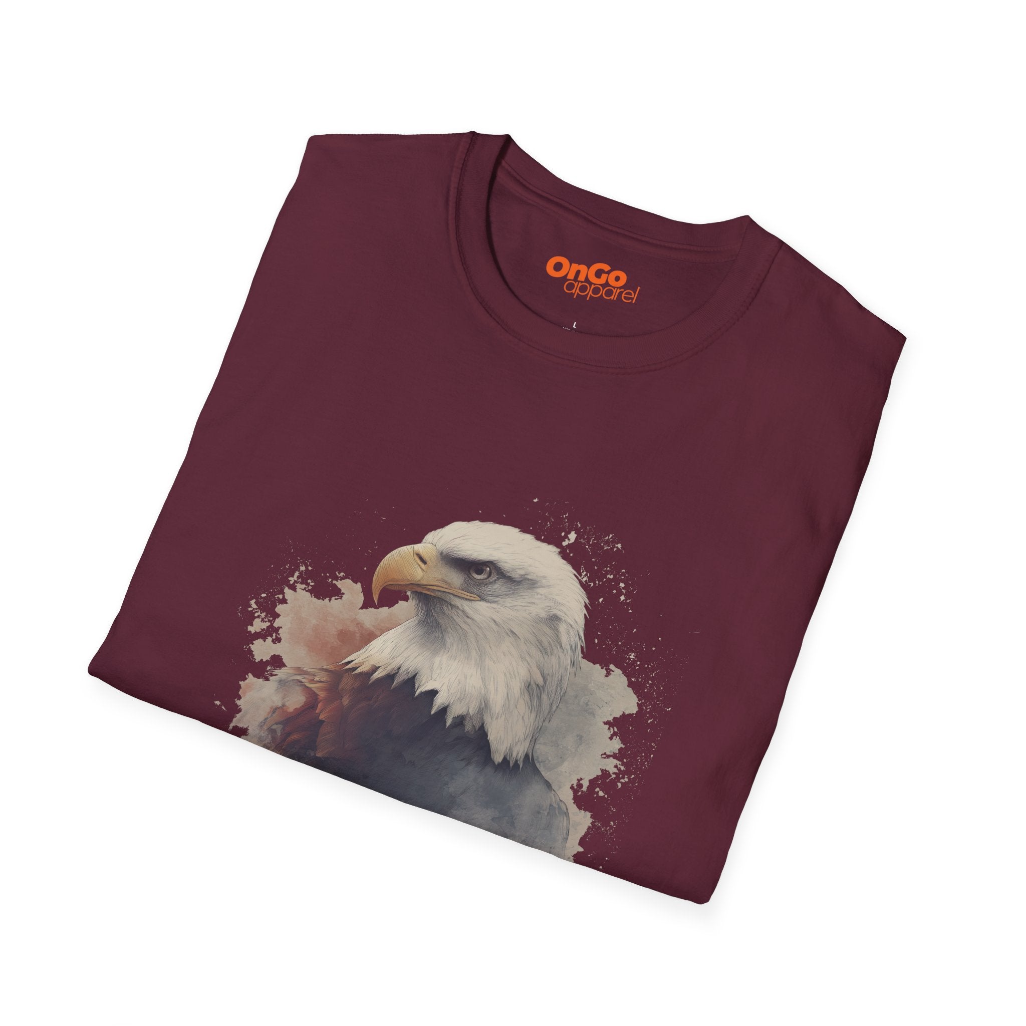 Bald Eagle Artistic Print T-Shirt