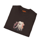 Cheerful Ghost Graphic T-Shirt