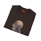 Eagle Design T-Shirt with Natural Scene