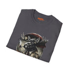 Stylish Moose with Umbrella and Pipe T-Shirt