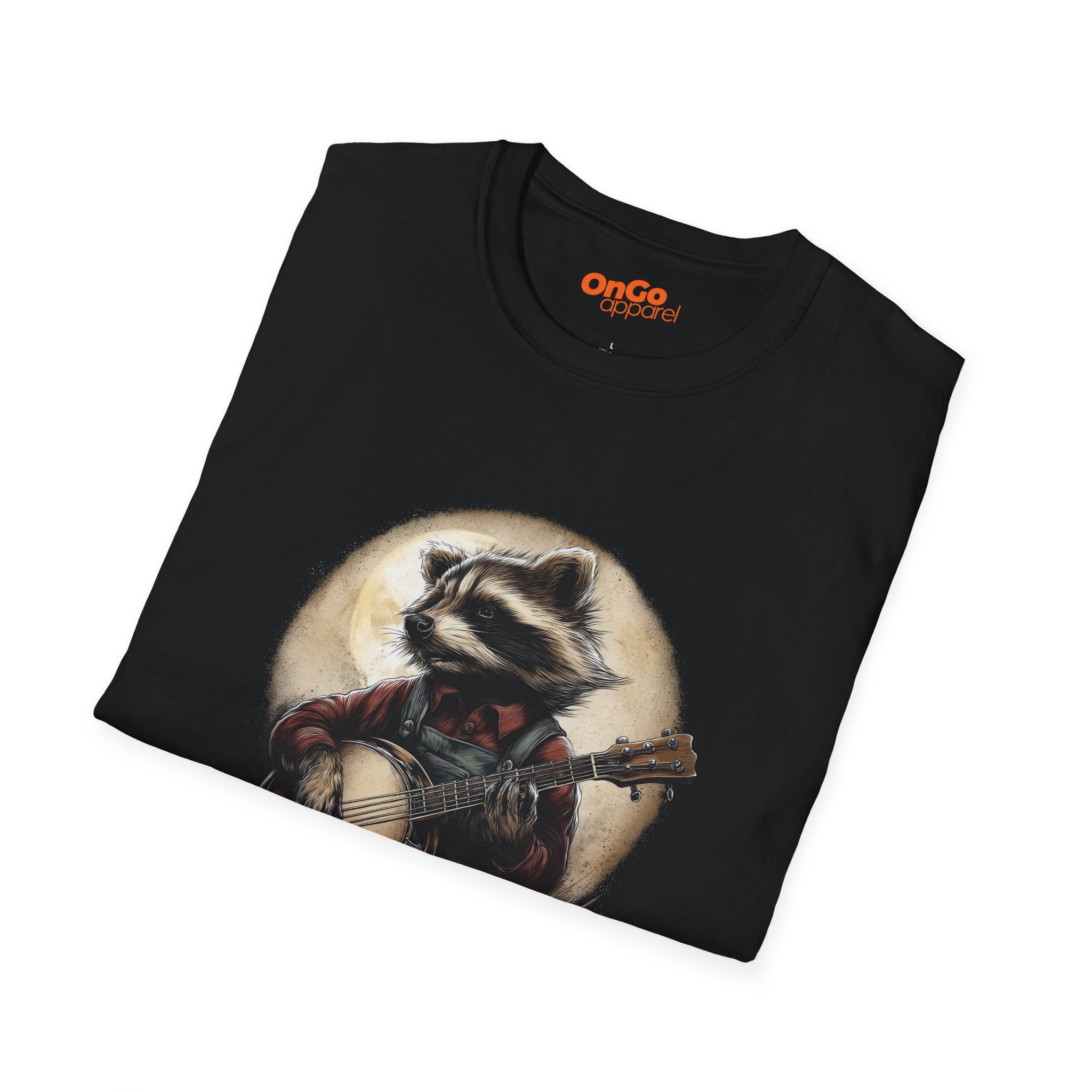 Raccoon Banjo Player T-Shirt