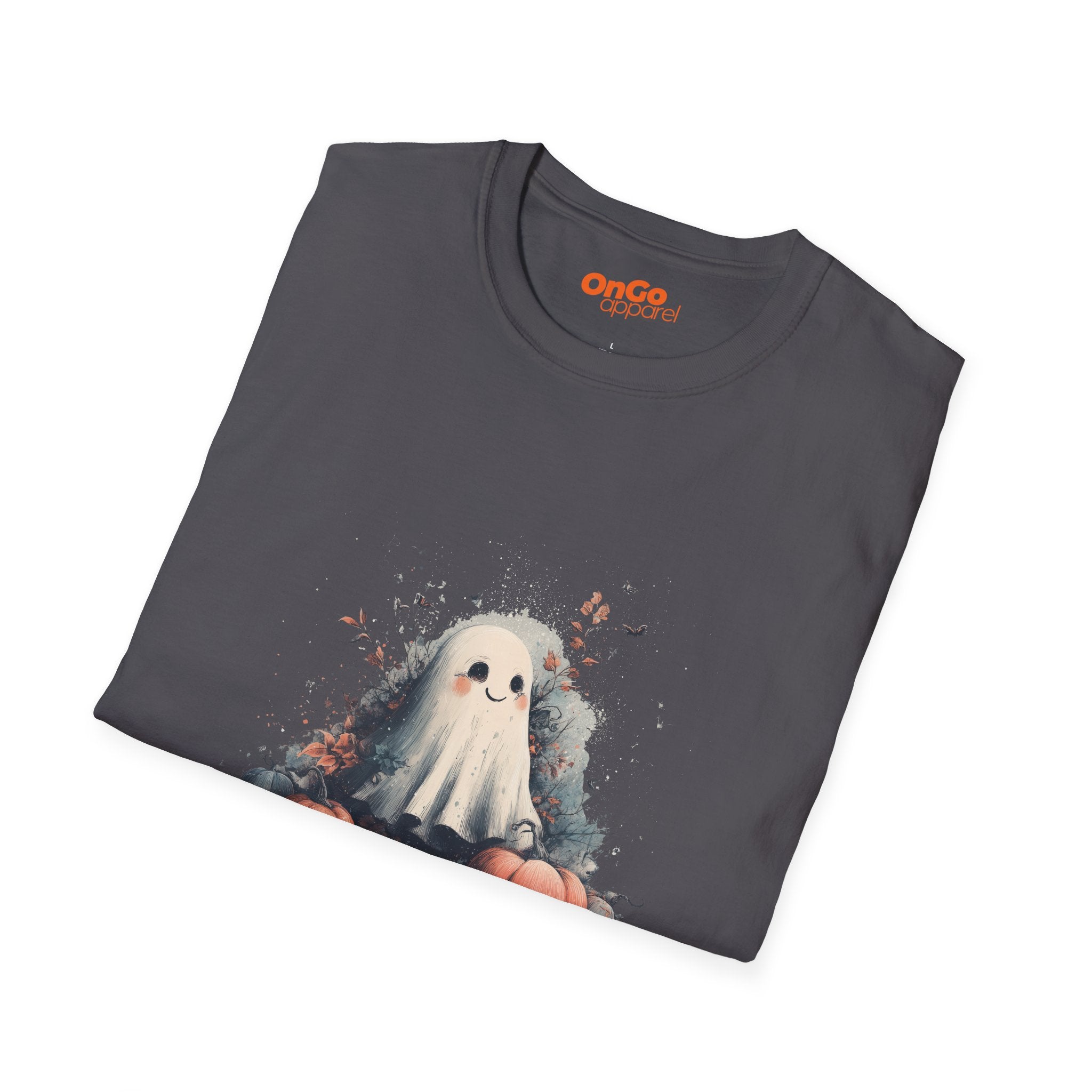 Cute Ghost and Pumpkins T-Shirt