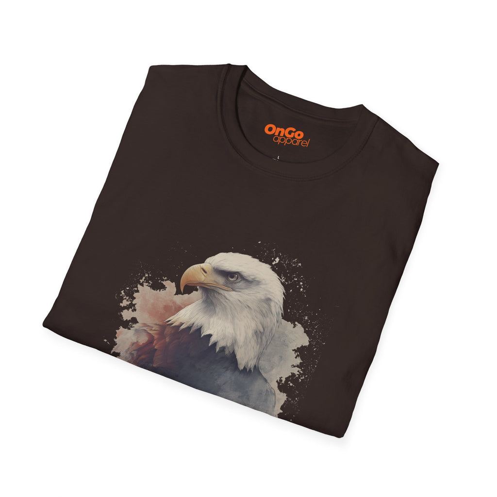 Bald Eagle Artistic Print T-Shirt