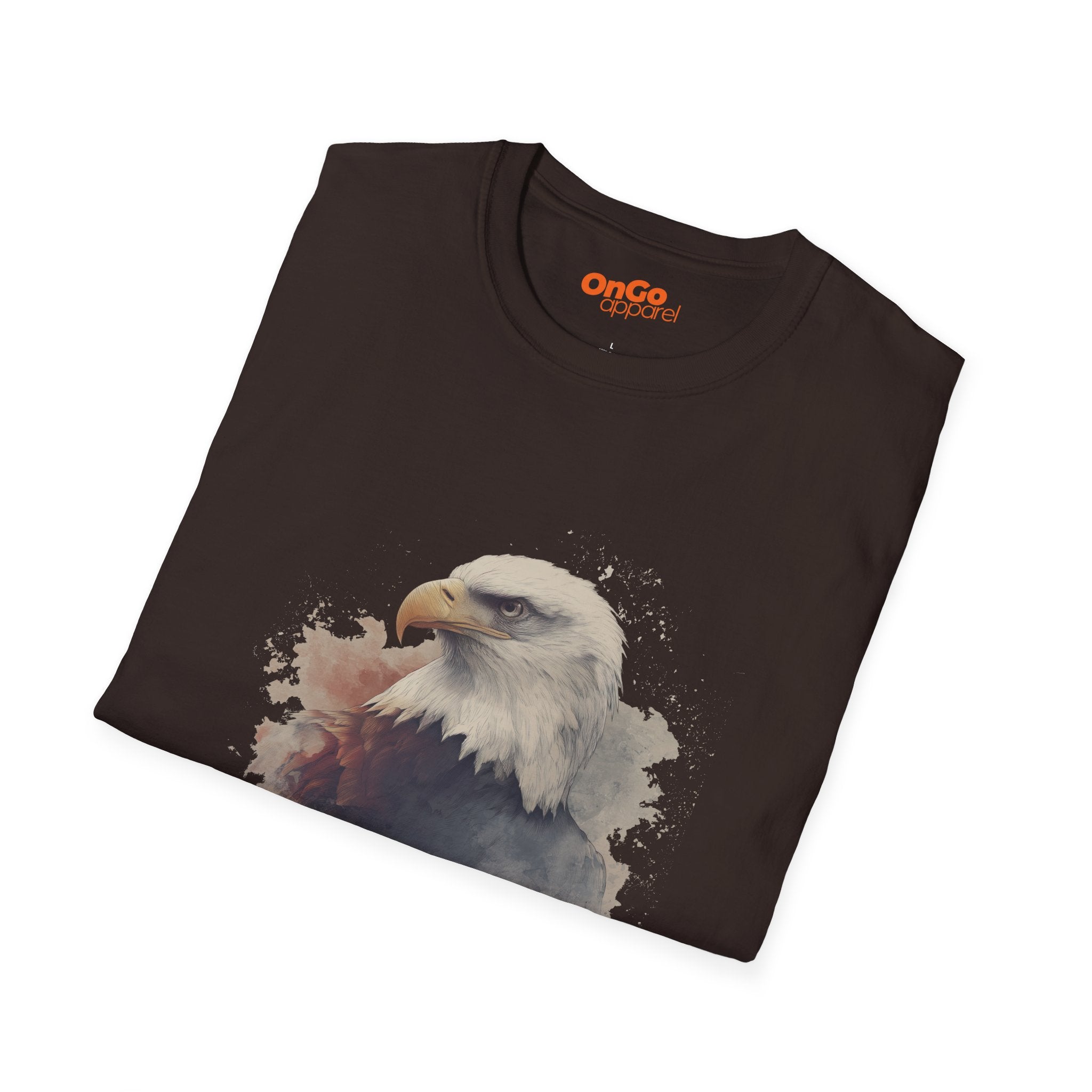 Bald Eagle Artistic Print T-Shirt