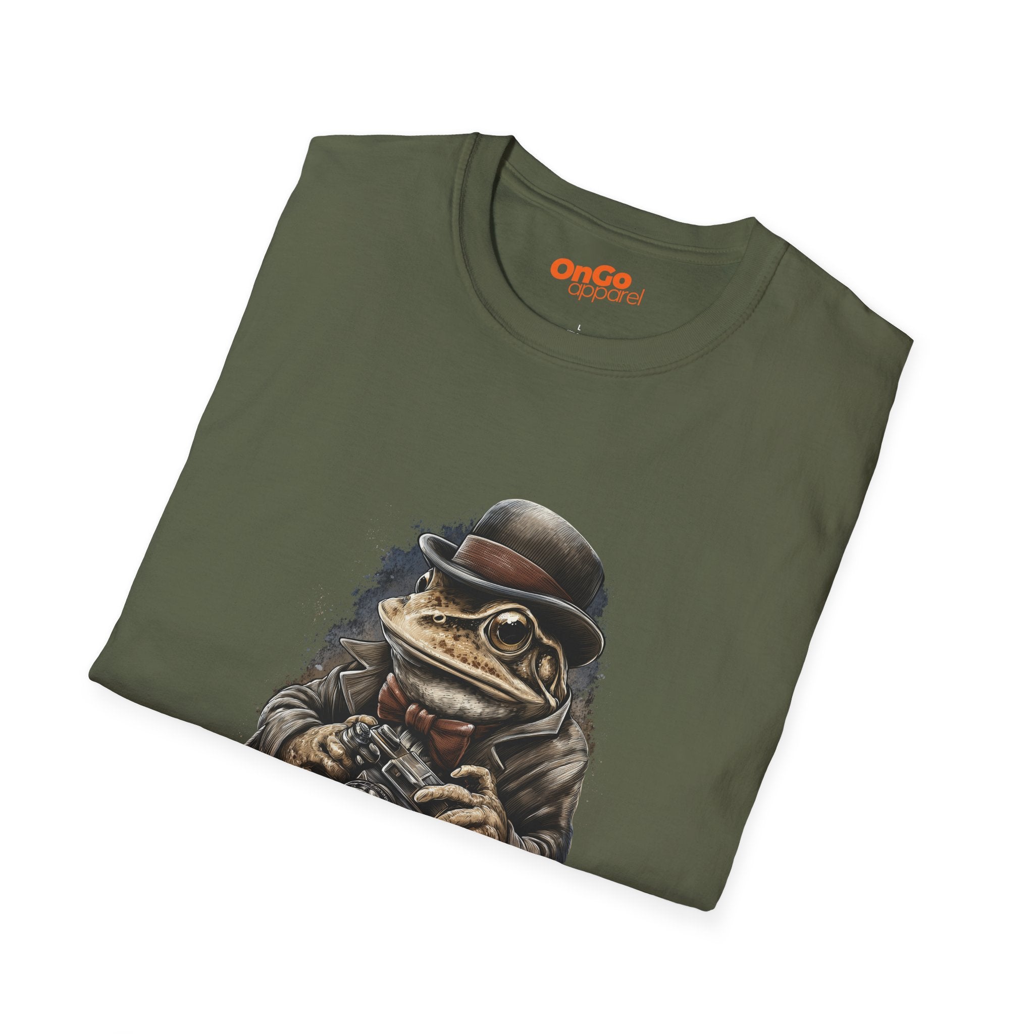 Vintage Frog Photographer T-Shirt