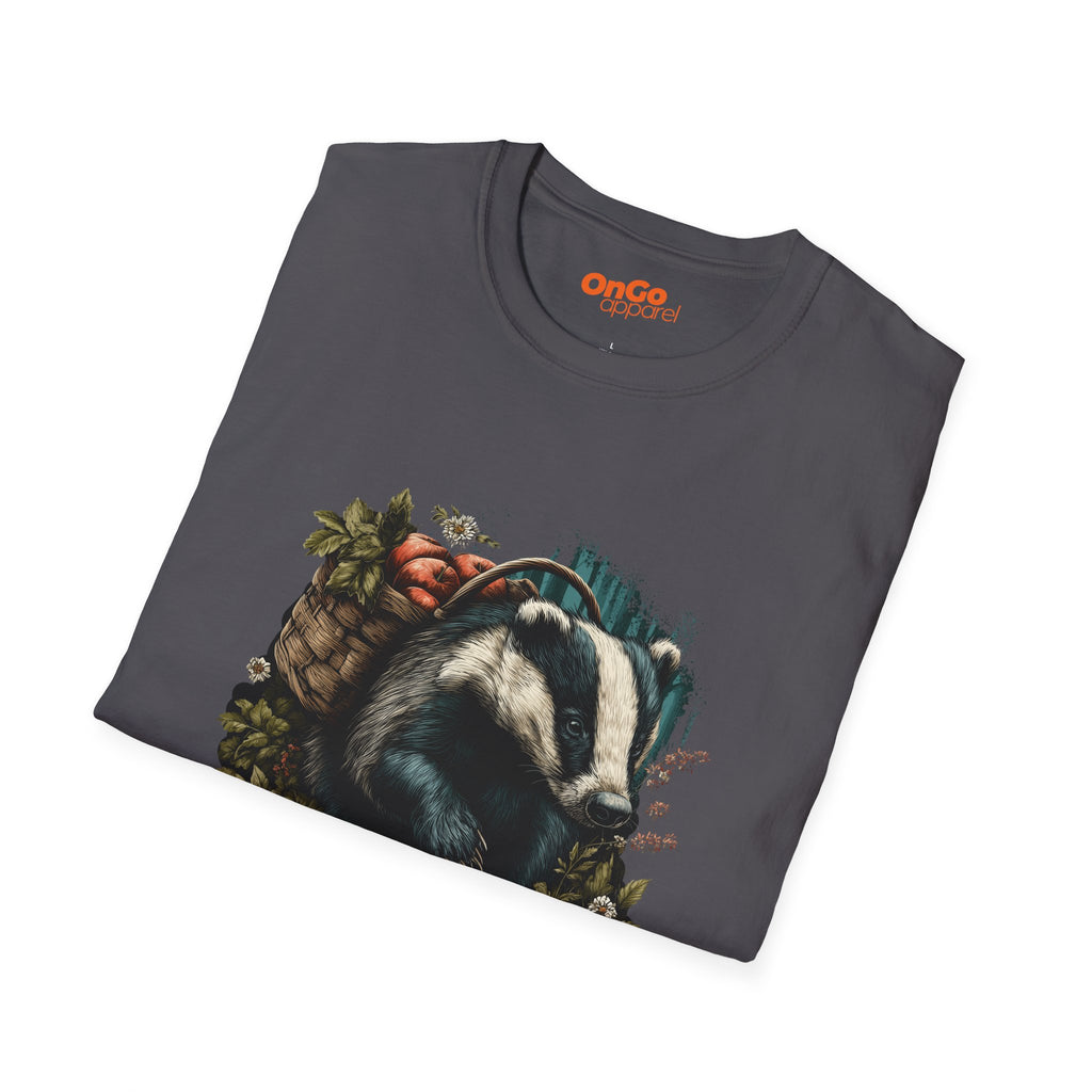 Badger and Basket Graphic T-Shirt