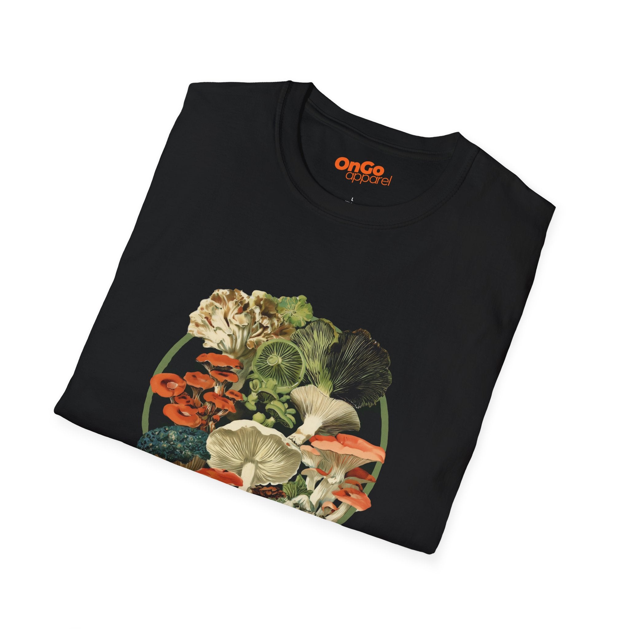 Vintage Mushroom Circle T-Shirt