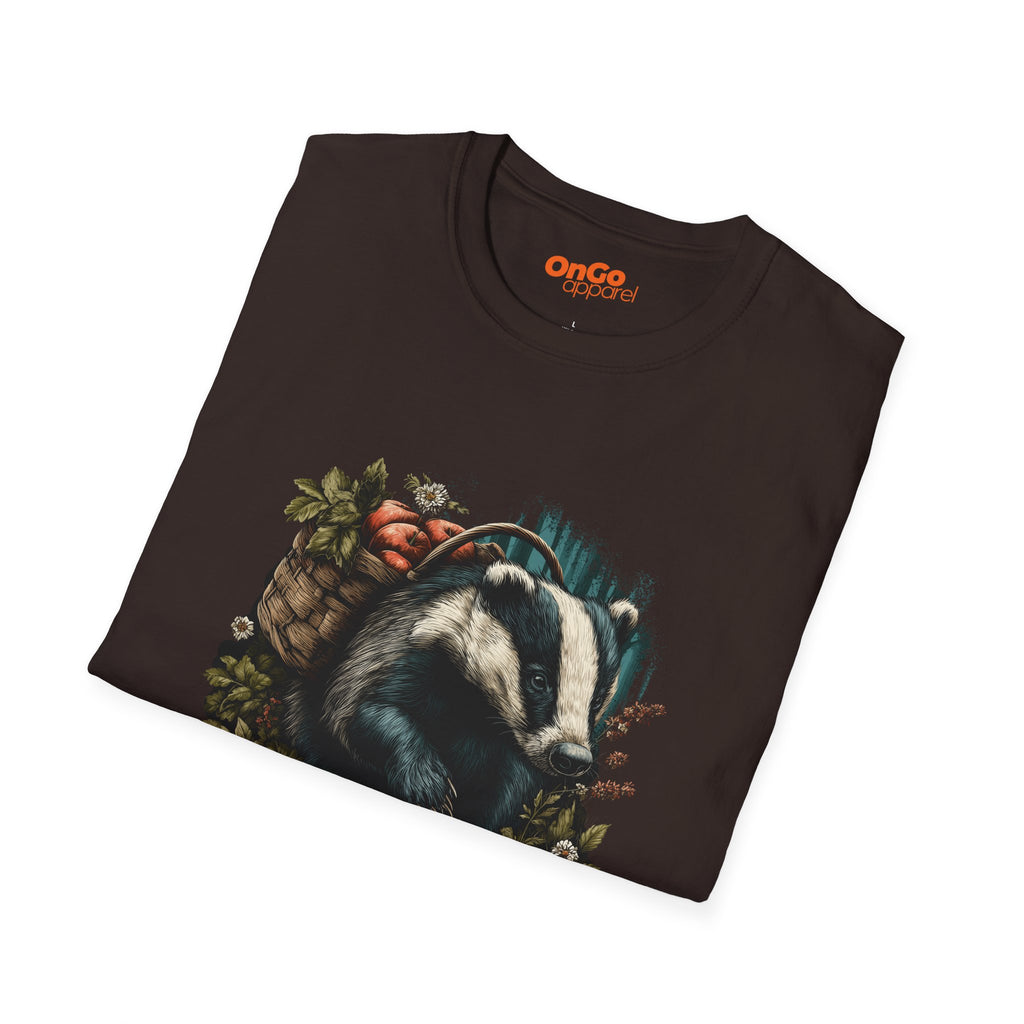 Badger and Basket Graphic T-Shirt