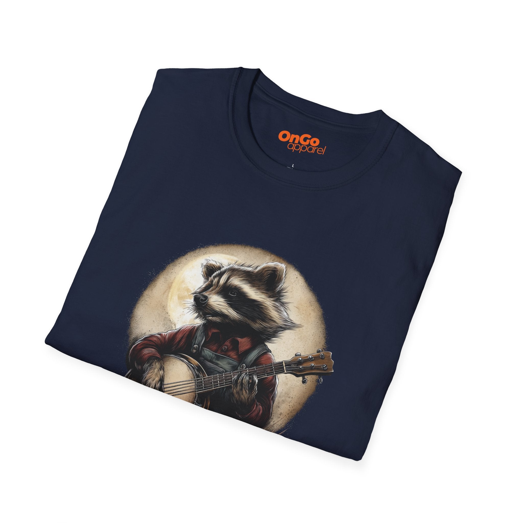 Raccoon Banjo Player T-Shirt