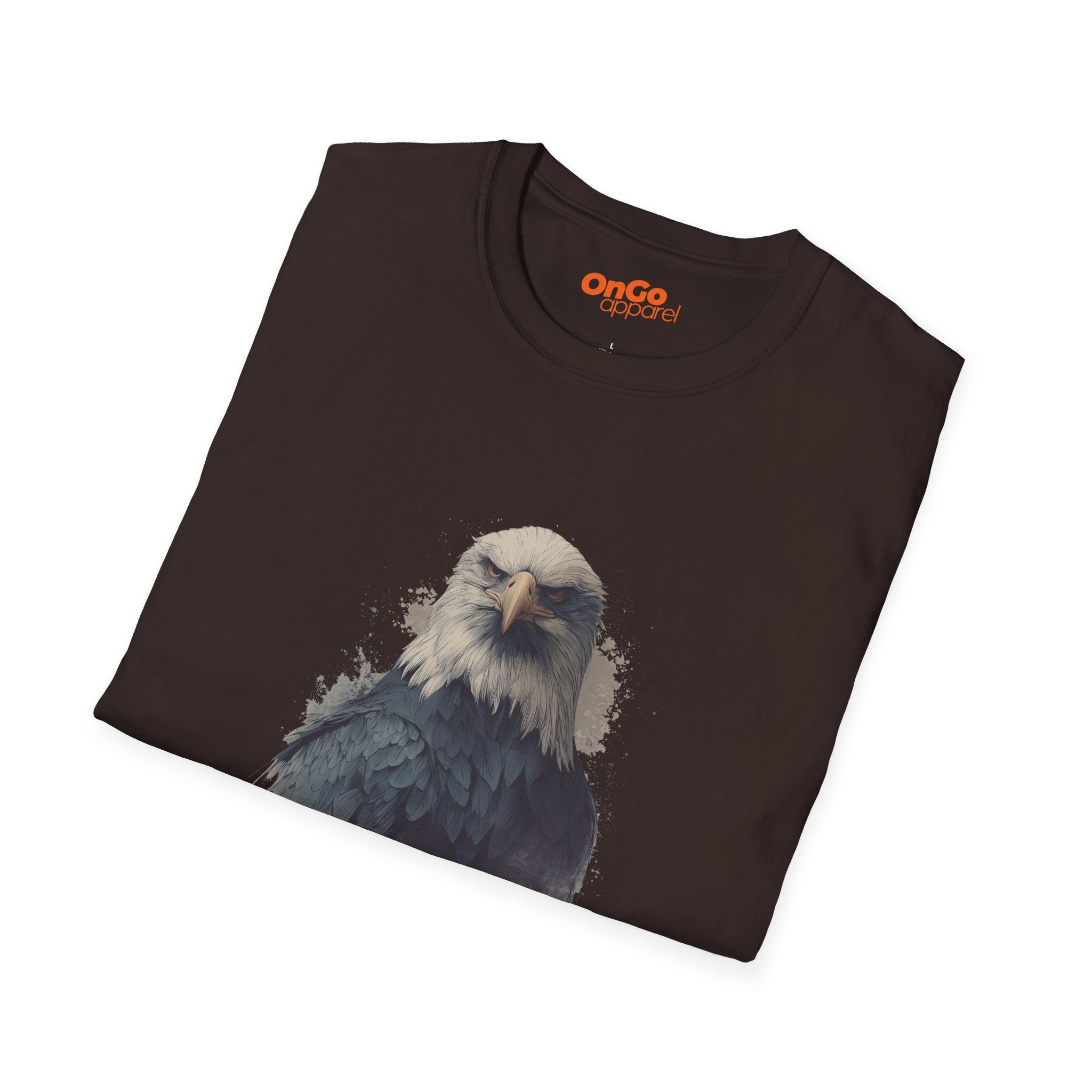 Bold Eagle Graphic T-Shirt with Detailed Design
