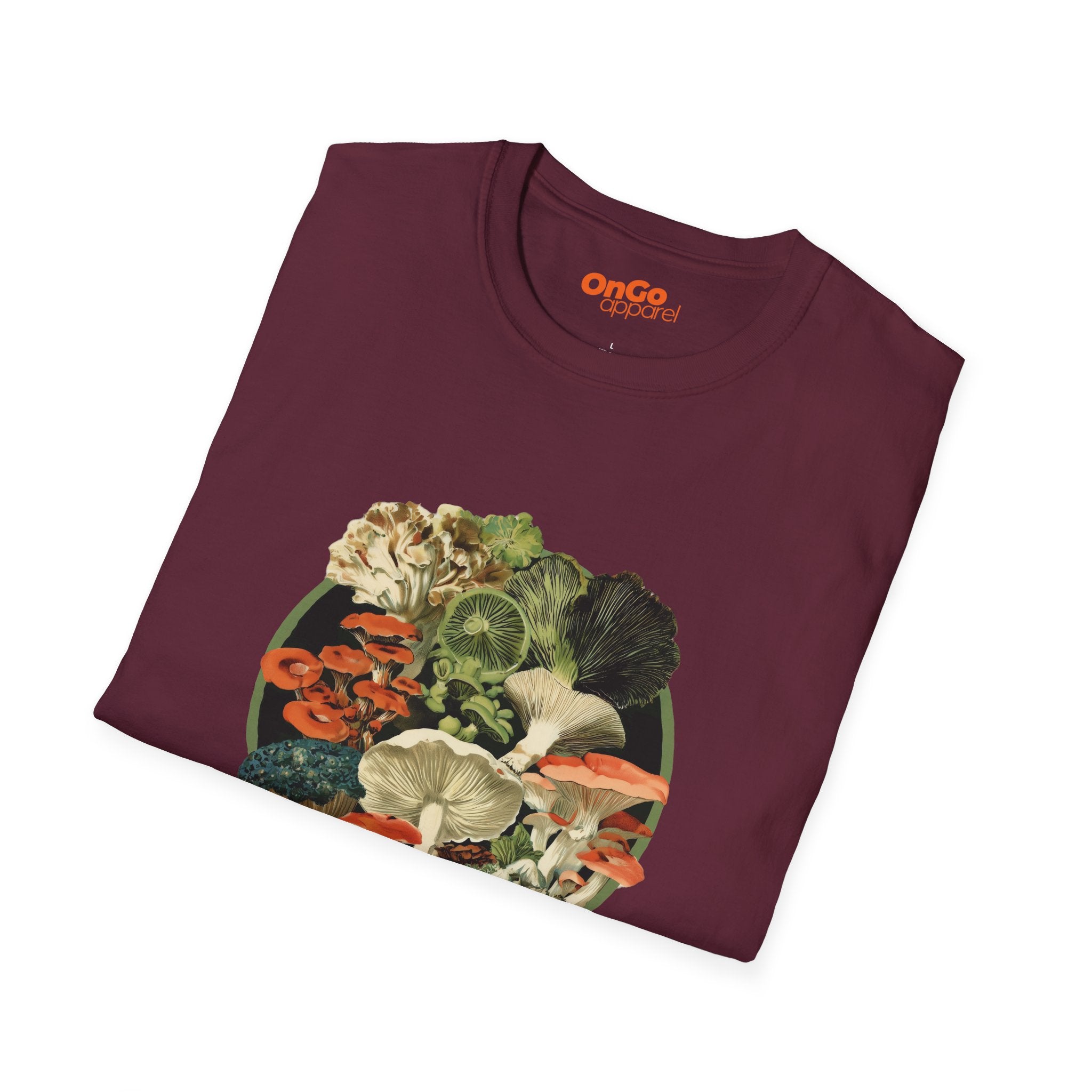Vintage Mushroom Circle T-Shirt