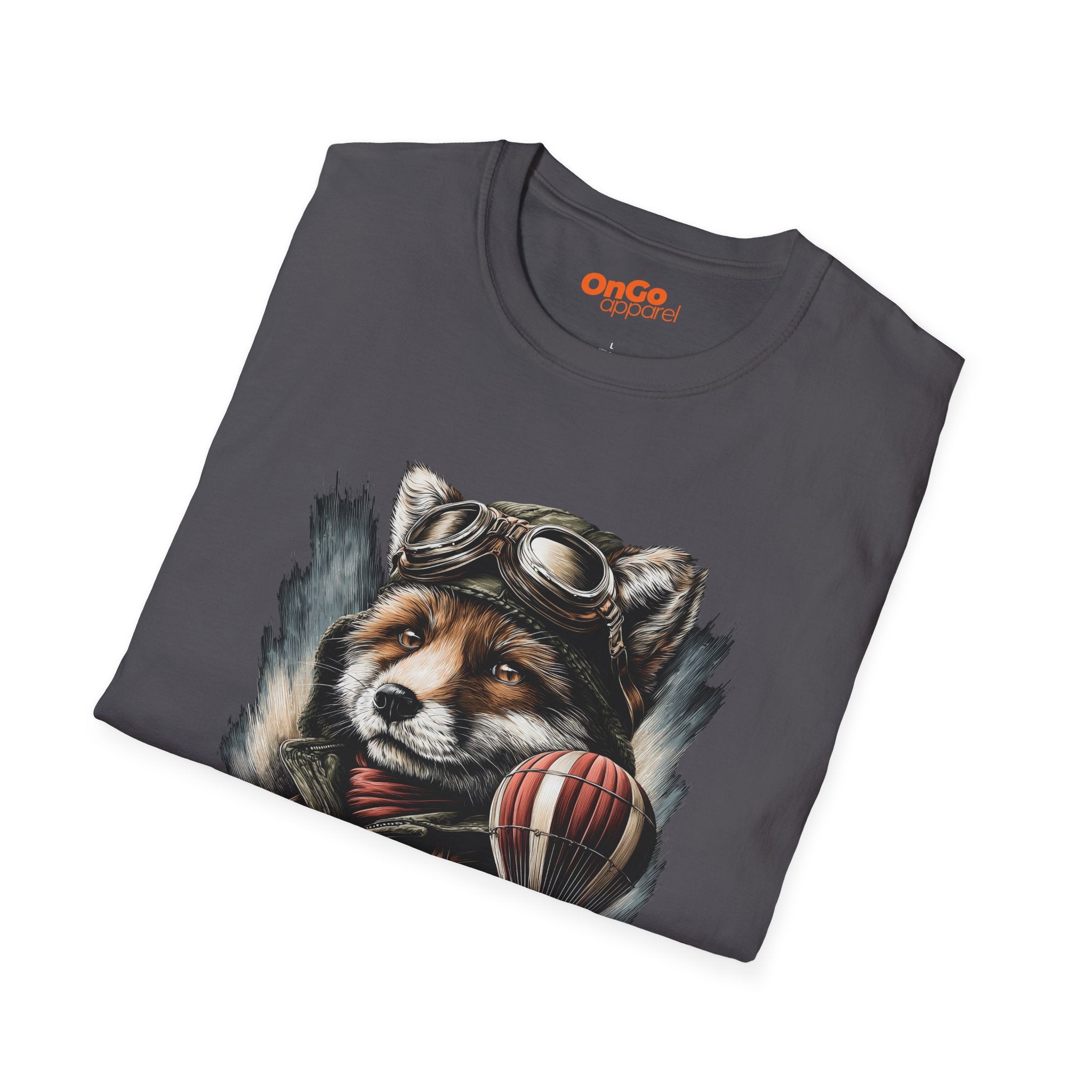 Fox Aviator with Balloon T-Shirt