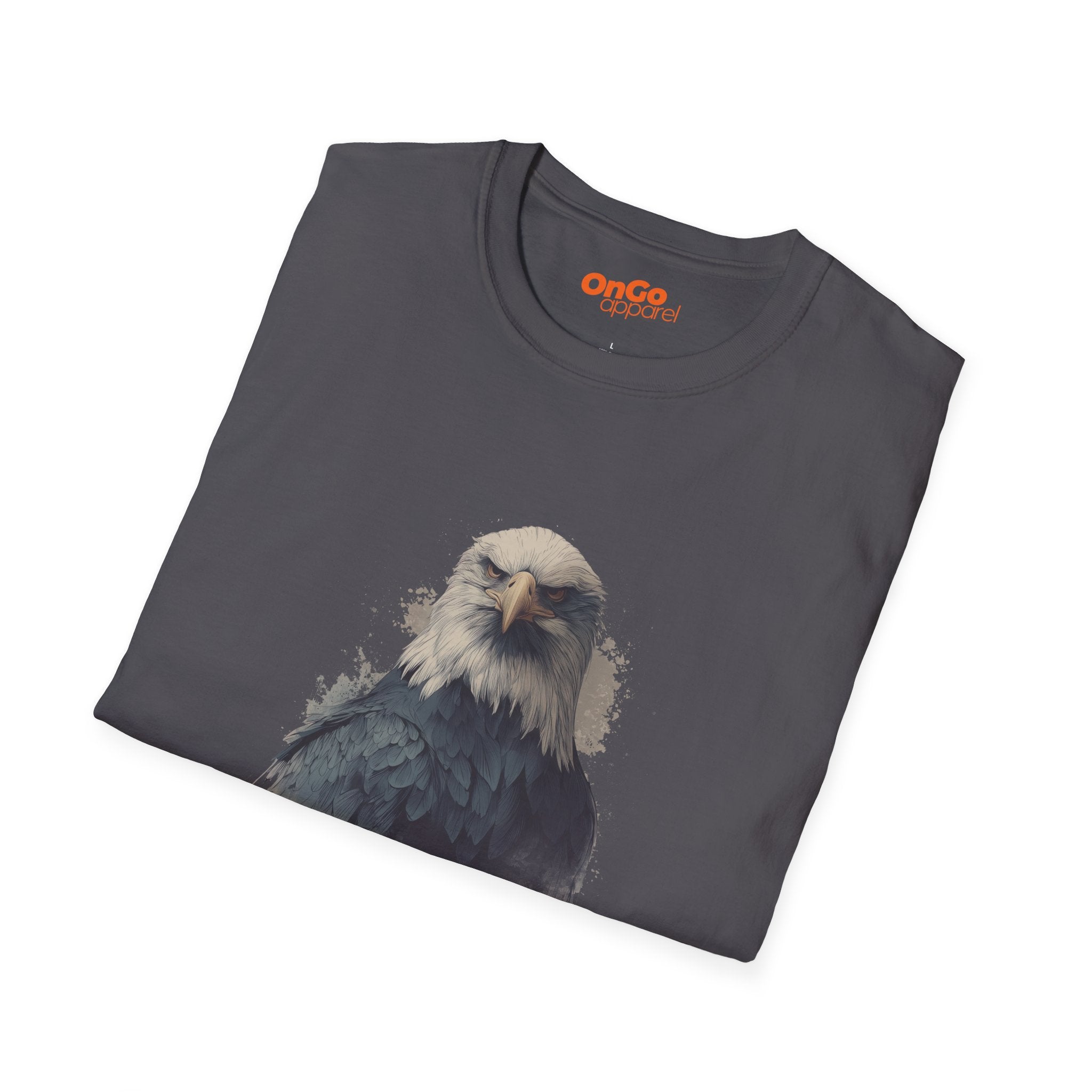 Bold Eagle Graphic T-Shirt with Detailed Design