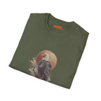 Eagle Design T-Shirt with Natural Scene