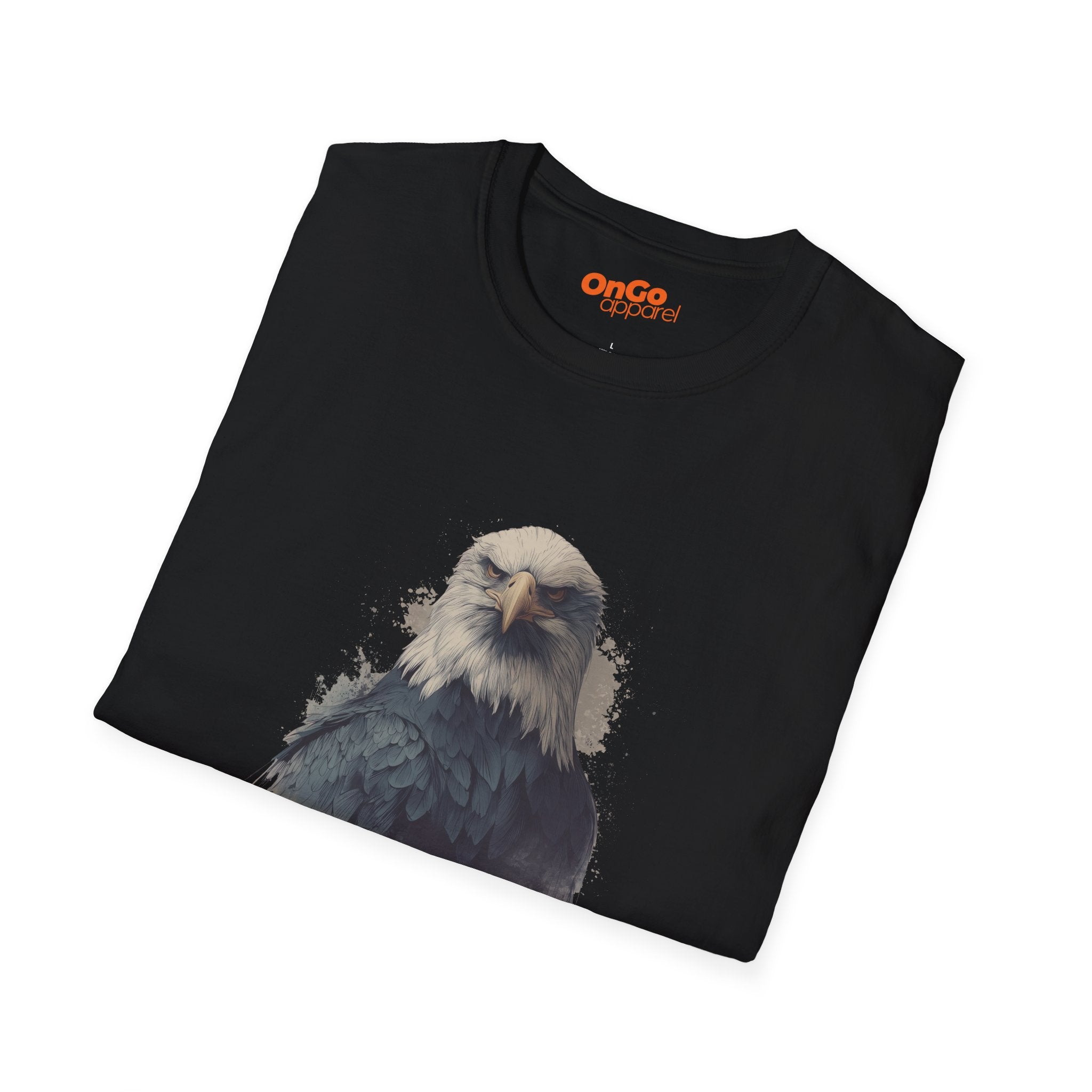 Bold Eagle Graphic T-Shirt with Detailed Design
