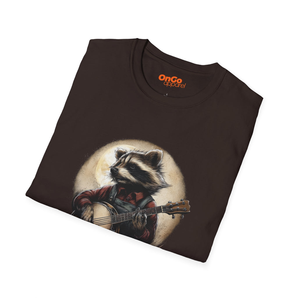 Raccoon Banjo Player T-Shirt
