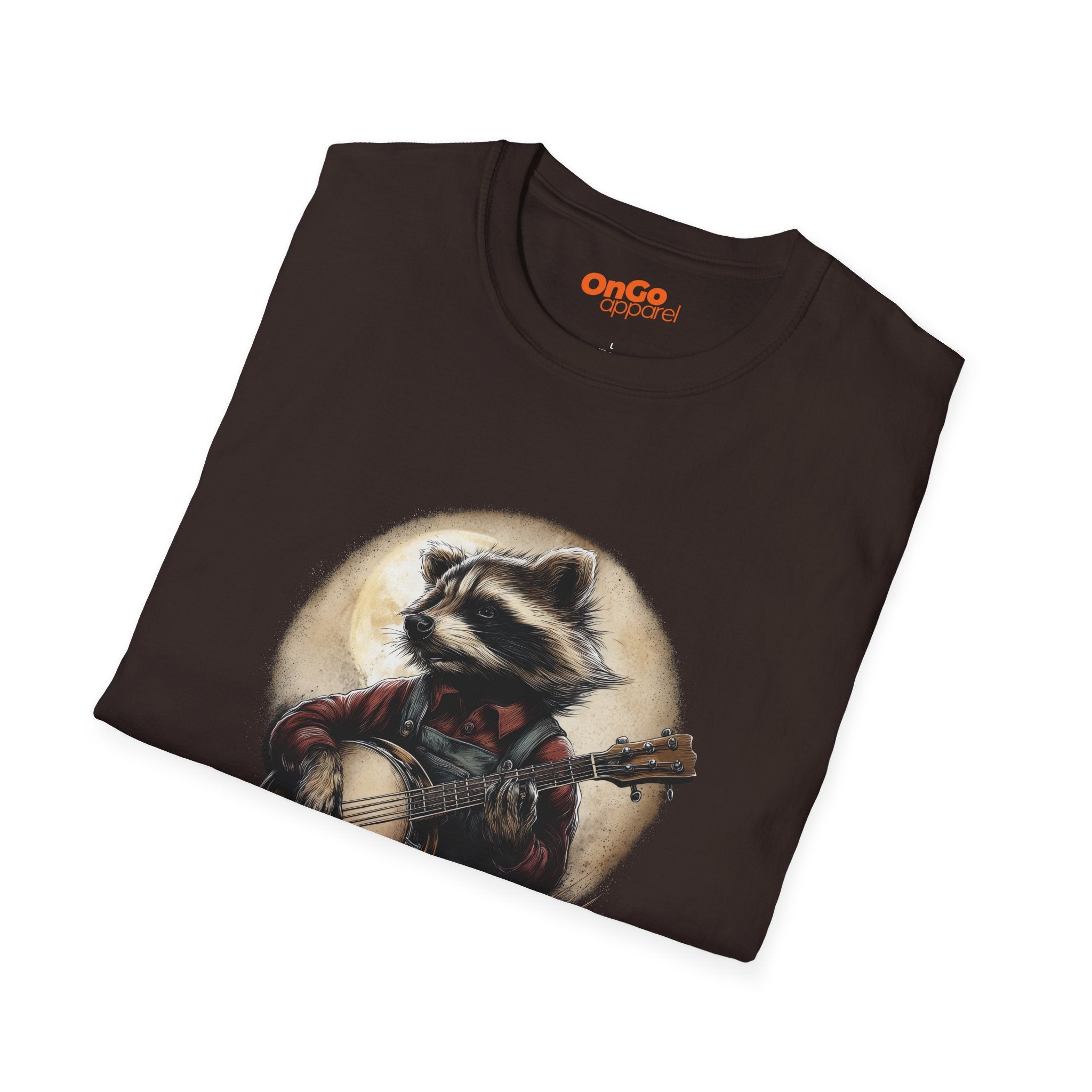 Raccoon Banjo Player T-Shirt