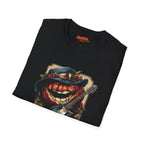 Pumpkin and Guitar Graphic T-shirt