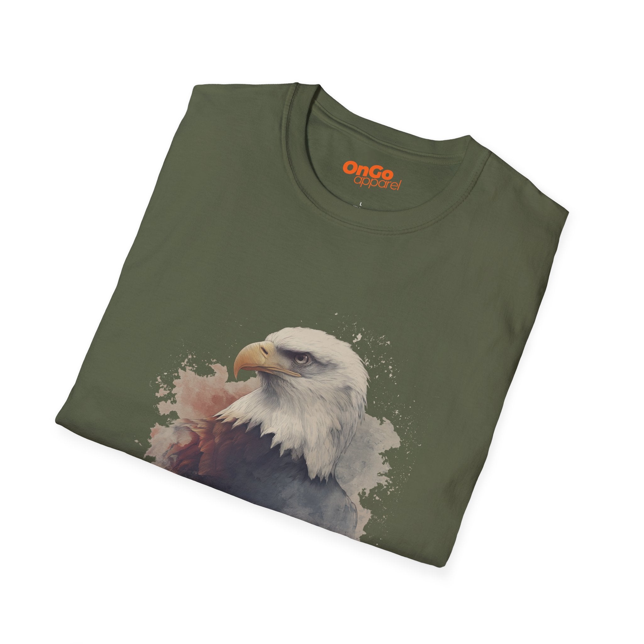 Bald Eagle Artistic Print T-Shirt