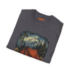Adventure Mountain Tent Graphic T-Shirt