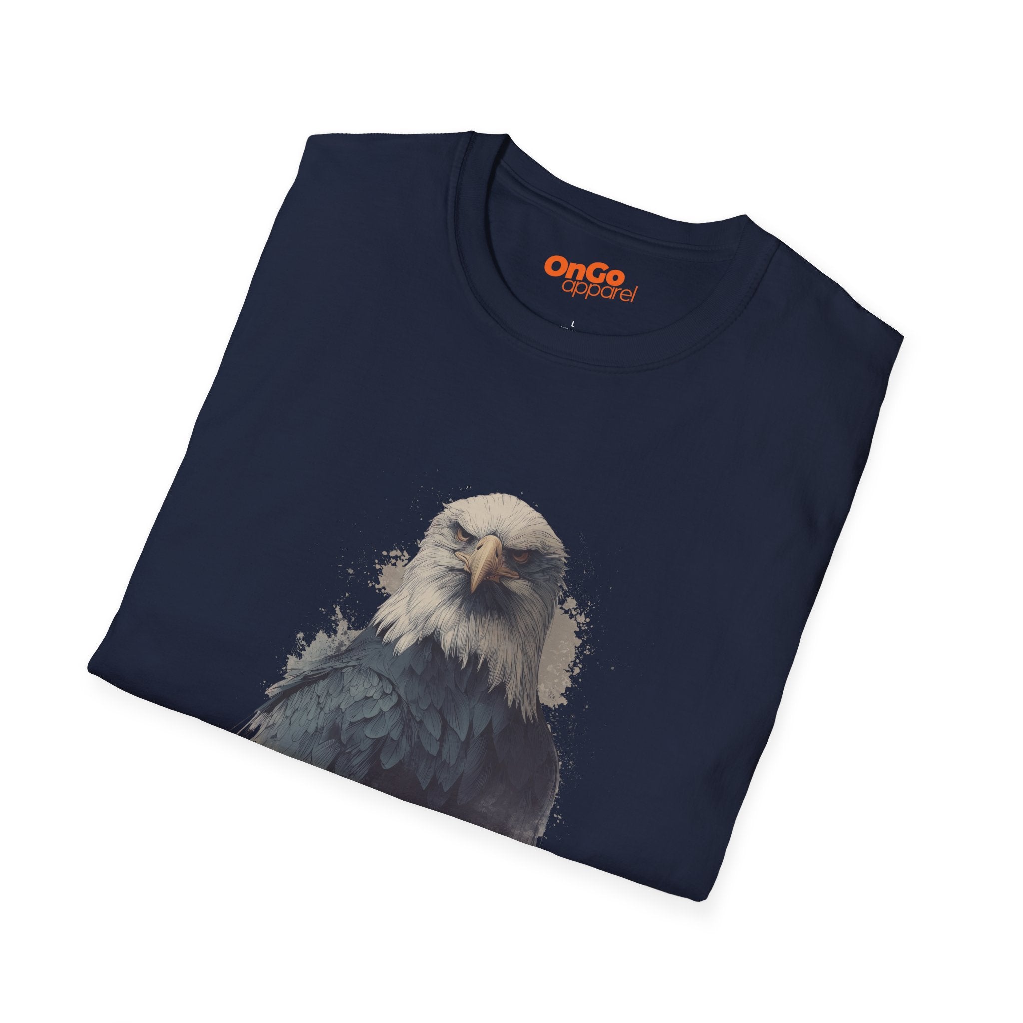 Bold Eagle Graphic T-Shirt with Detailed Design