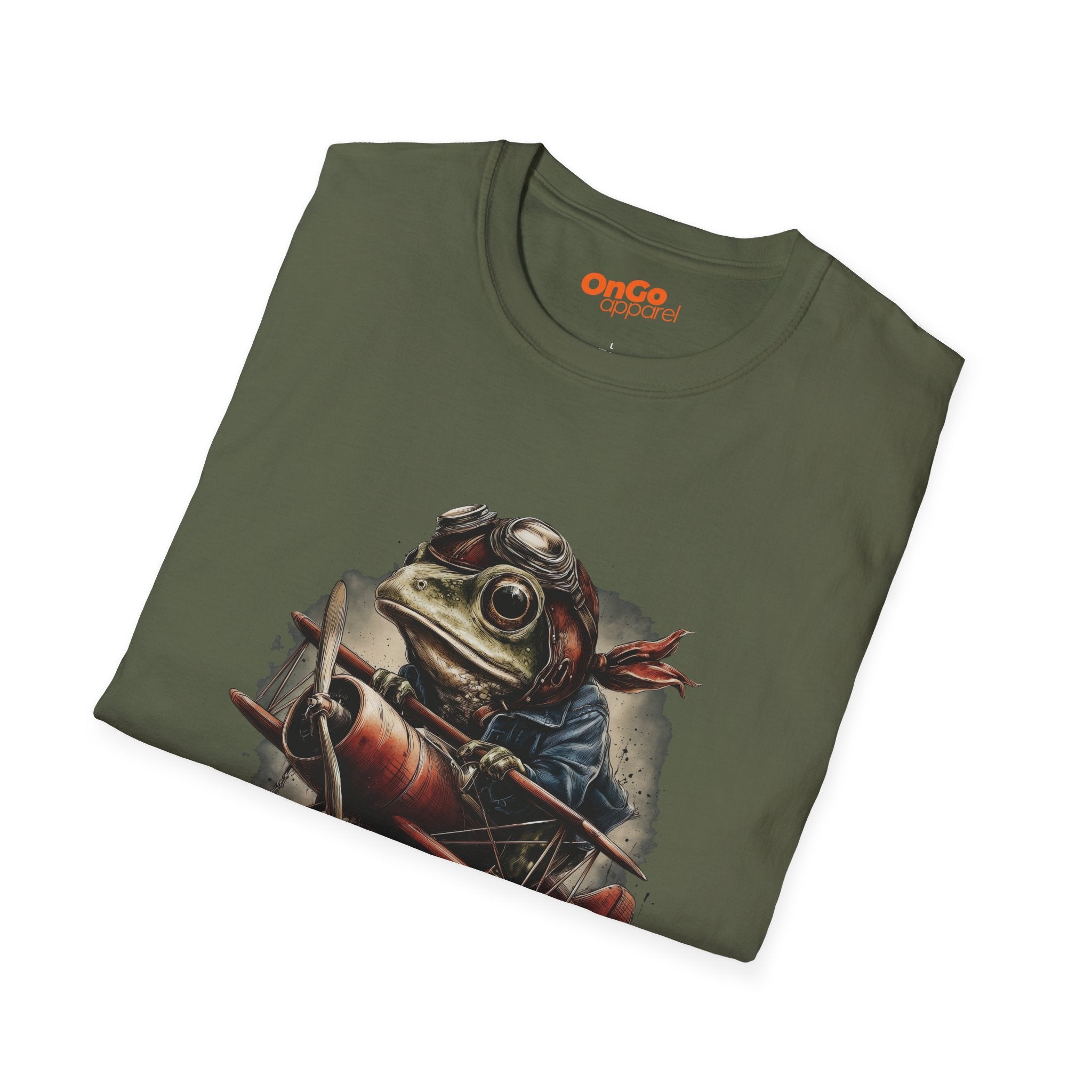 Frog Aviator Graphic T-Shirt
