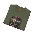 Otter in Boat T-Shirt with Red Cap Design