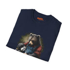 Bear Barista T-Shirt with Coffee Theme