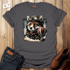 Fox Aviator with Balloon T-Shirt – charcoal – oak-wood