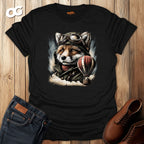 Fox Aviator with Balloon T-Shirt – black – oak-wood